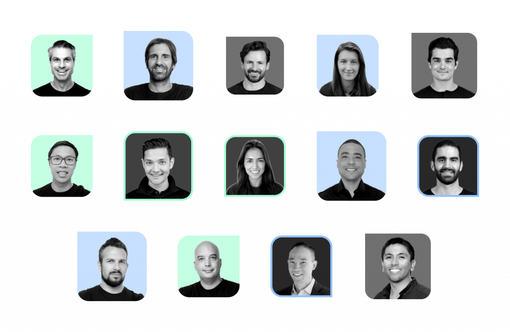 Collage of all of the collaborators of BDev Ventures.