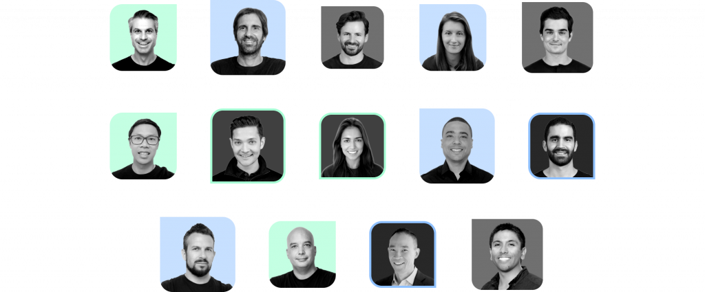 Collage of all of the collaborators of BDev Ventures.